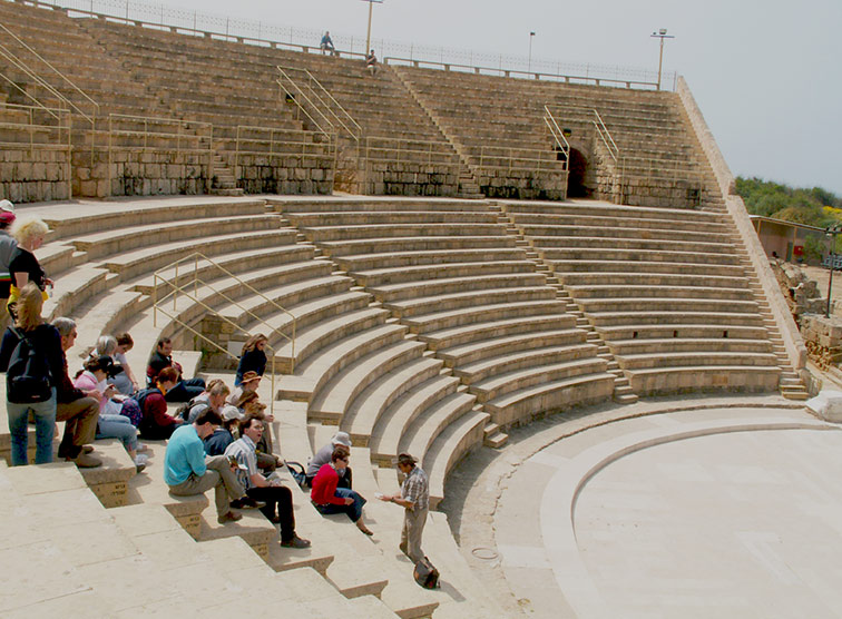 Theater in Cäsarea Maritima