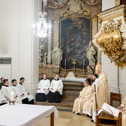 Feier der Beauftragung im Wiener Priesterseminar / Erzdiözese Wien/ Schönlaub, Stephan Schönlaub