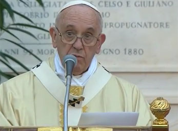 Papst Franziskus / screenshot ctv Papst Franziskus