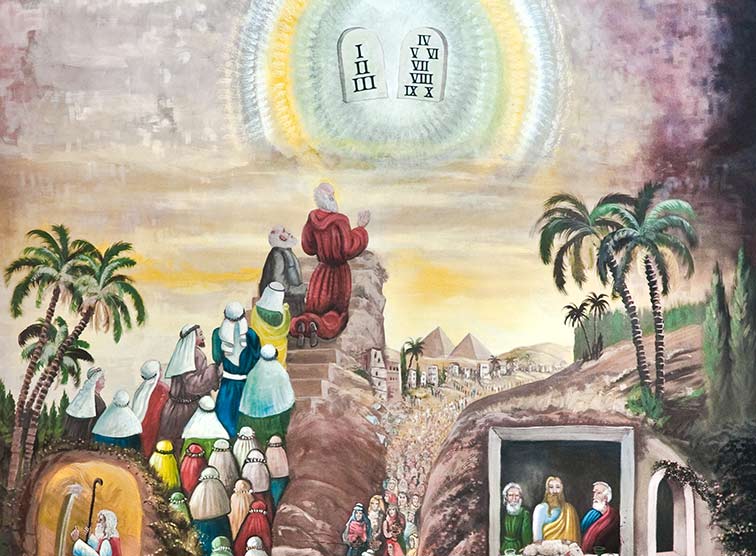 Das Leben des Moses; gez.: Prof. E. Pirker-Sau-D'Elia 91