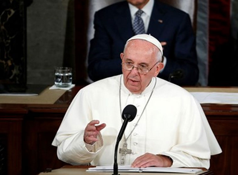Papst vor US-Kongress: Abschaffung der Todesstrafe und Kampf gegen Hunger